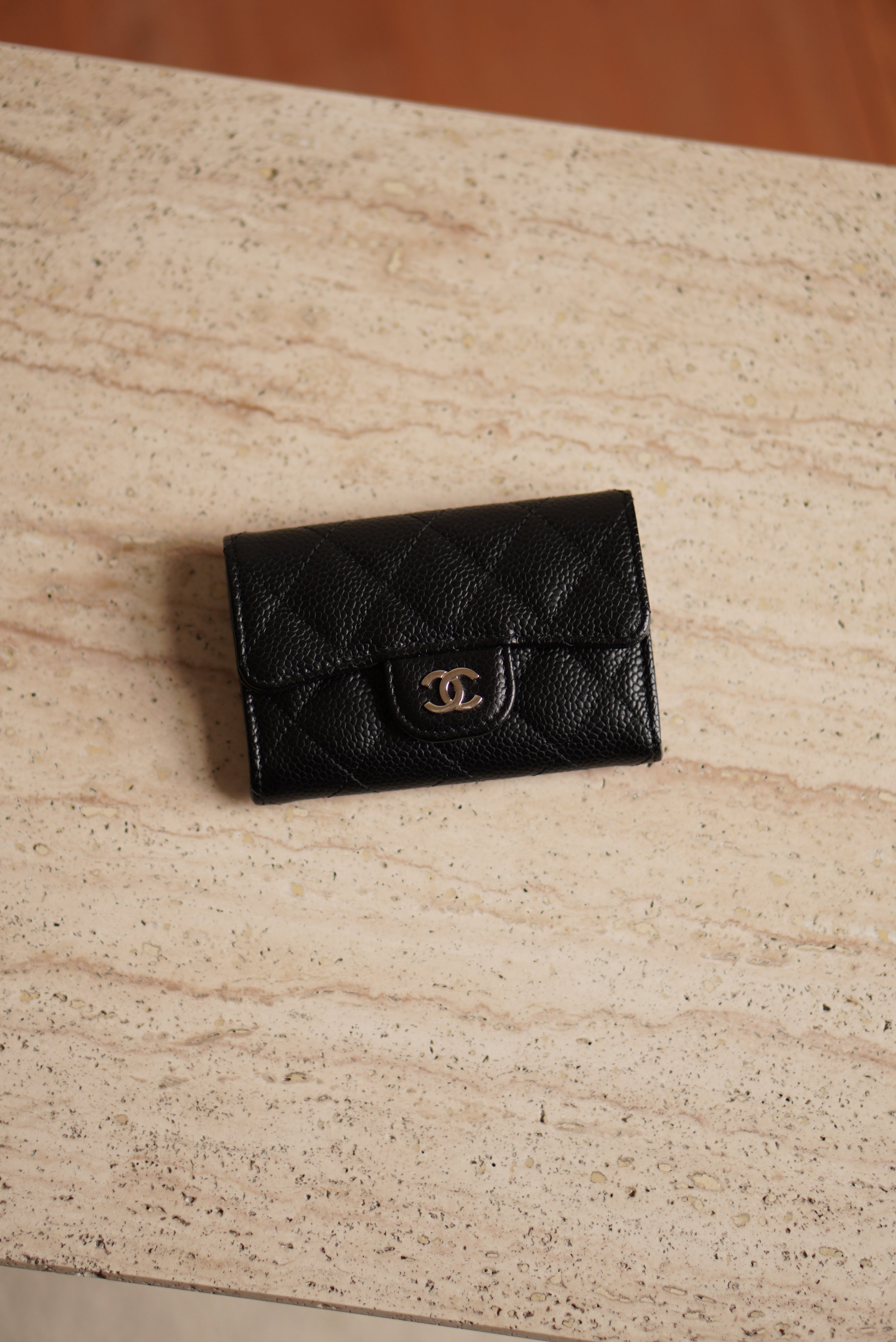 CHANEL FLAP CARD HOLDER