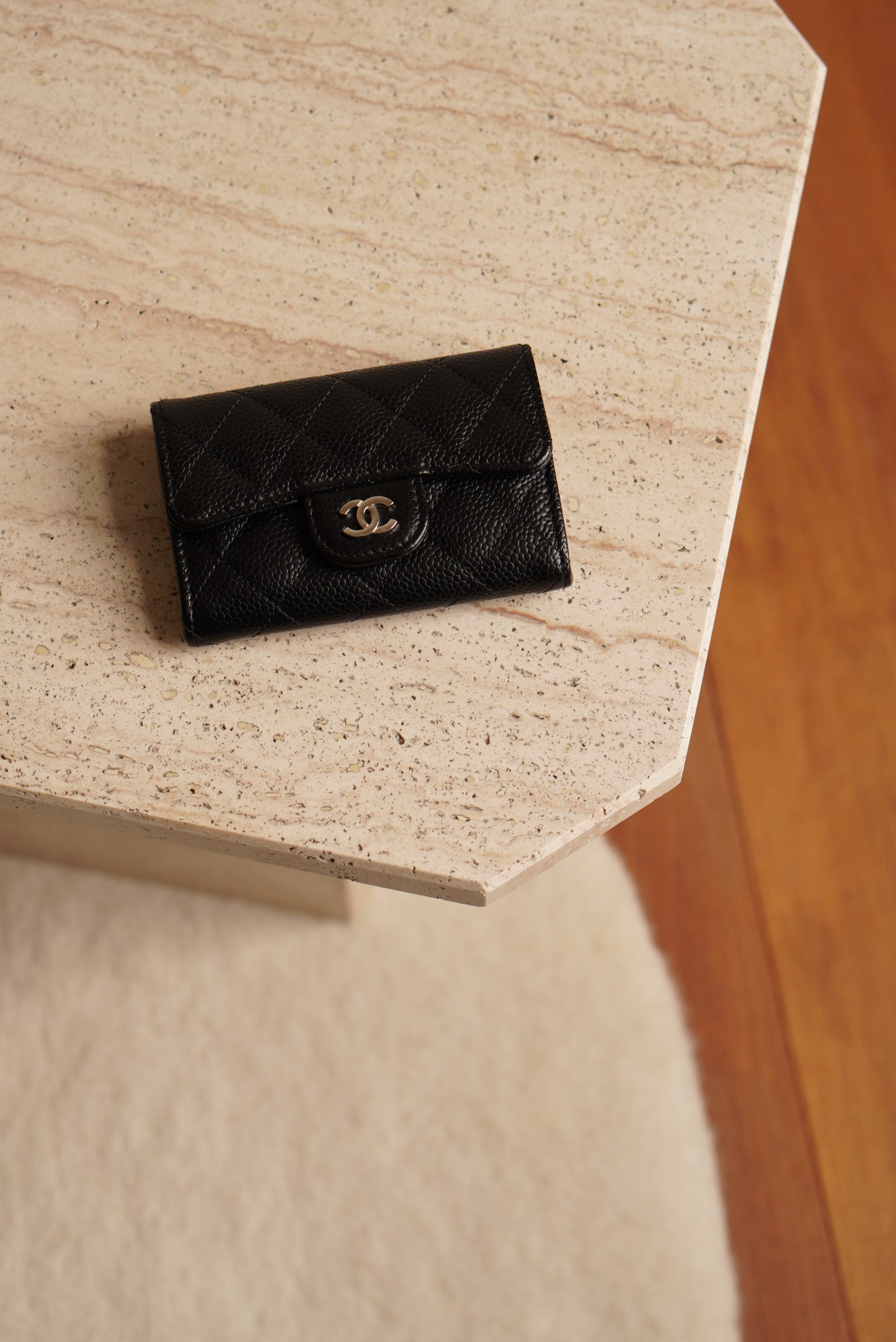 CHANEL FLAP CARD HOLDER