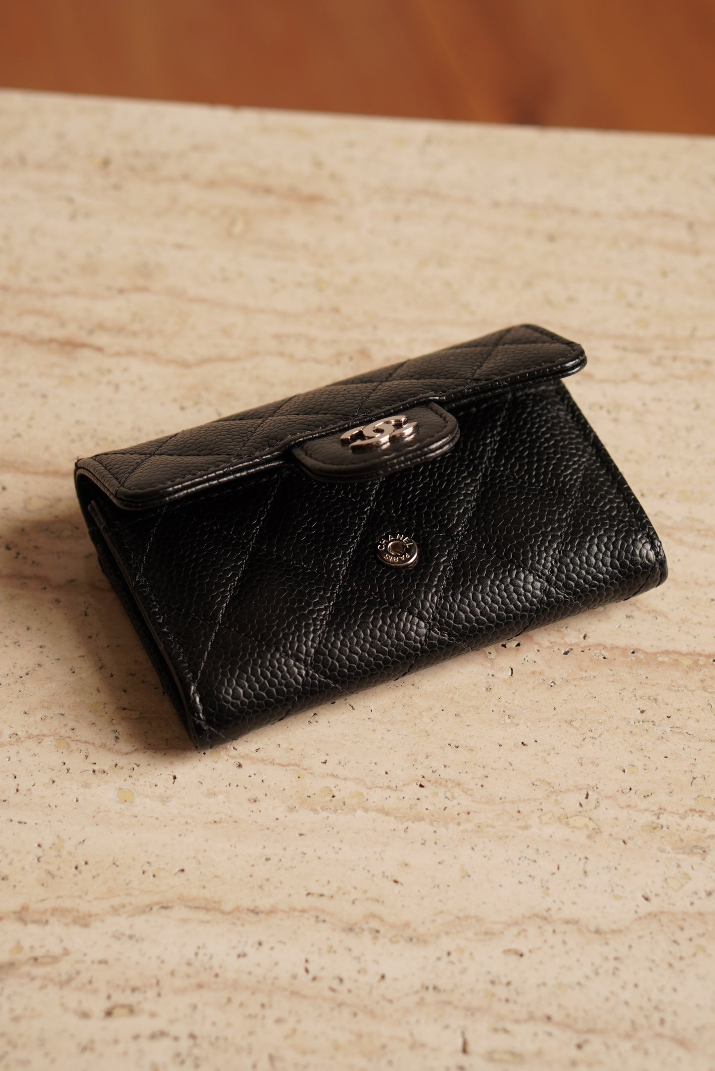 CHANEL FLAP CARD HOLDER