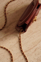 CHANEL 24A KELLY MICRO | BROWN