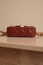CHANEL 24A KELLY MICRO | BROWN