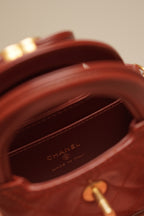 CHANEL 24A KELLY MICRO | BROWN