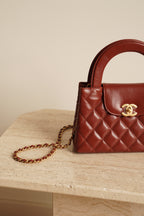 CHANEL 24A KELLY NANO | BROWN