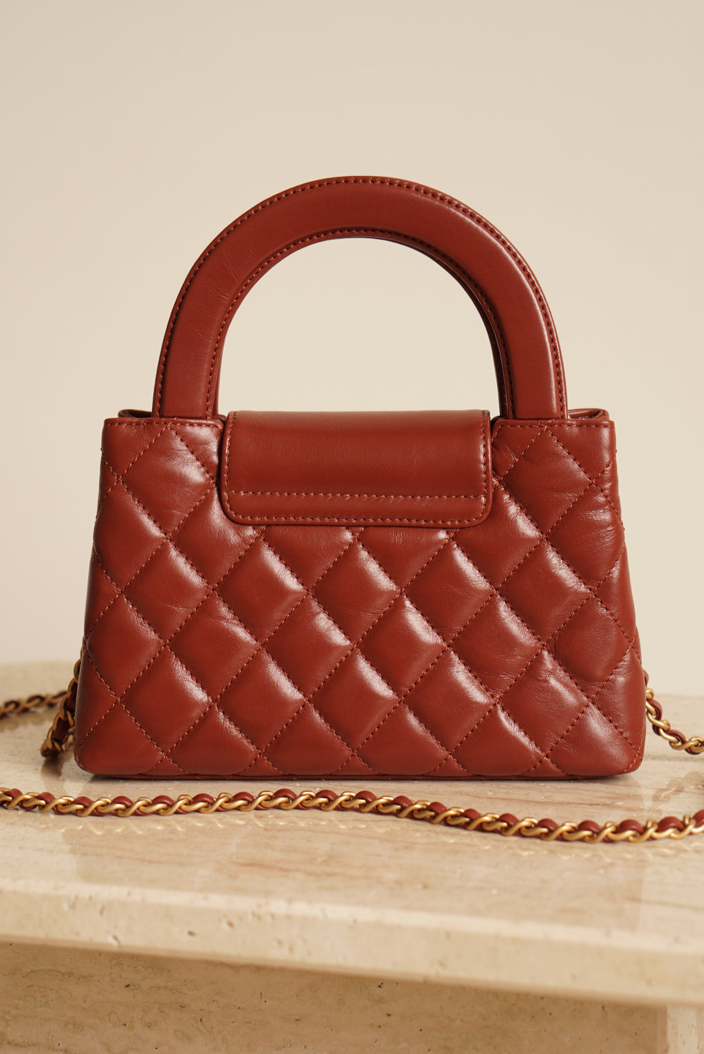 CHANEL 24A KELLY NANO | BROWN