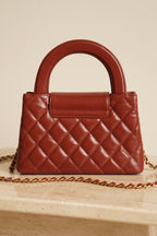 CHANEL 24A KELLY NANO | BROWN