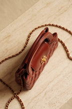 CHANEL 24A KELLY NANO | BROWN