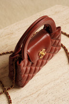 CHANEL 24A KELLY NANO | BROWN
