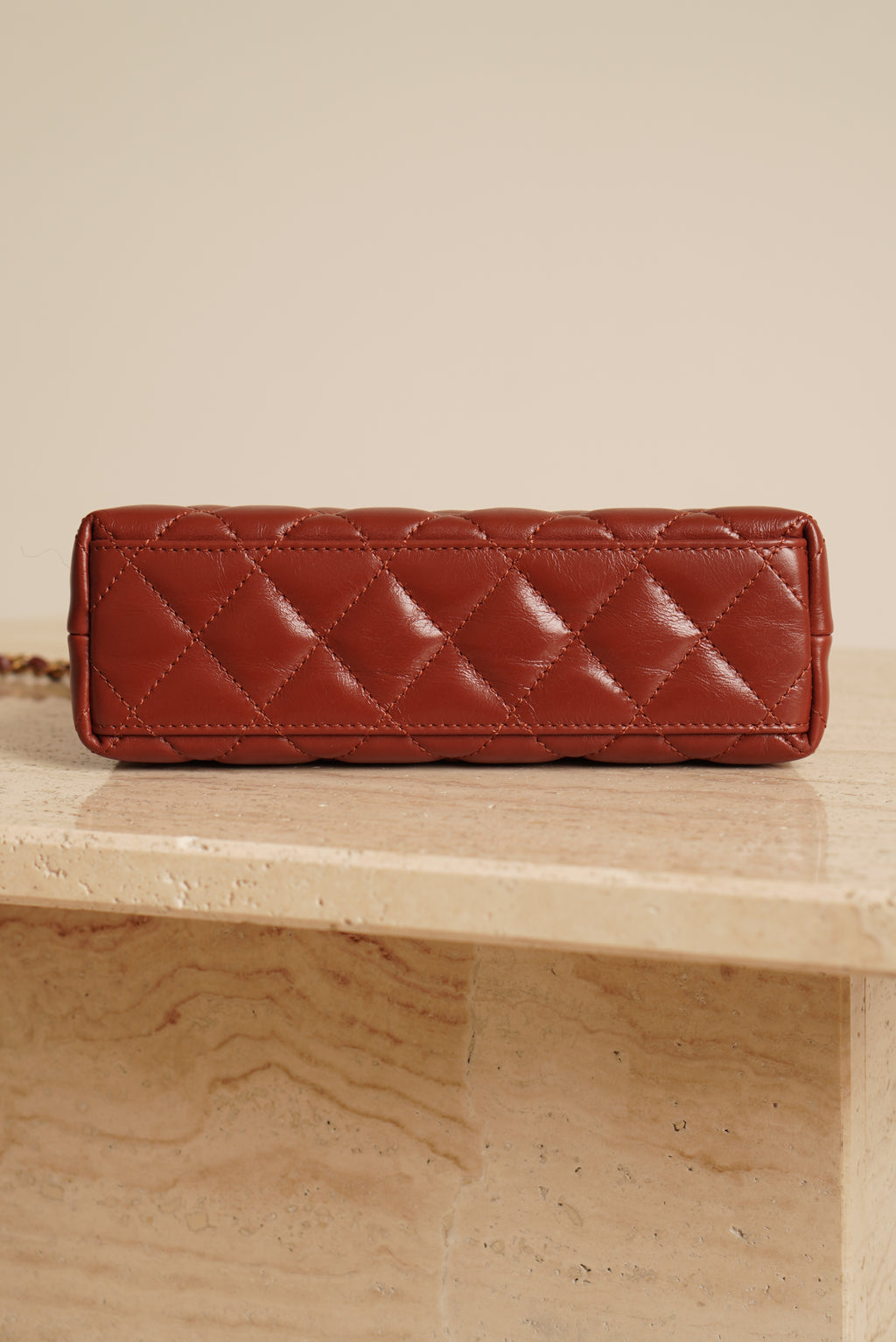 CHANEL 24A KELLY NANO | BROWN