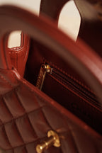 CHANEL 24A KELLY NANO | BROWN