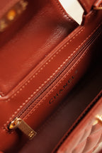 CHANEL 24A KELLY NANO | BROWN