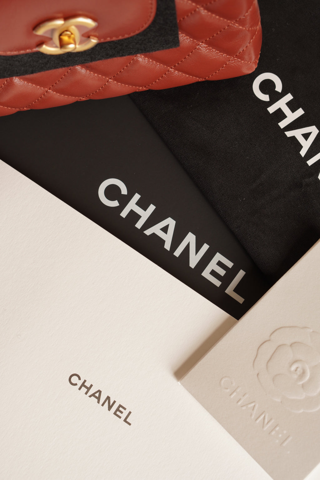 CHANEL 24A KELLY NANO | BROWN