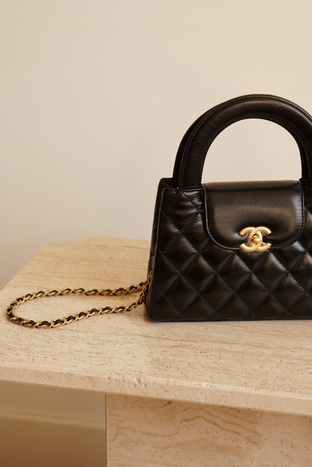 CHANEL 25C KELLY NANO | BLACK