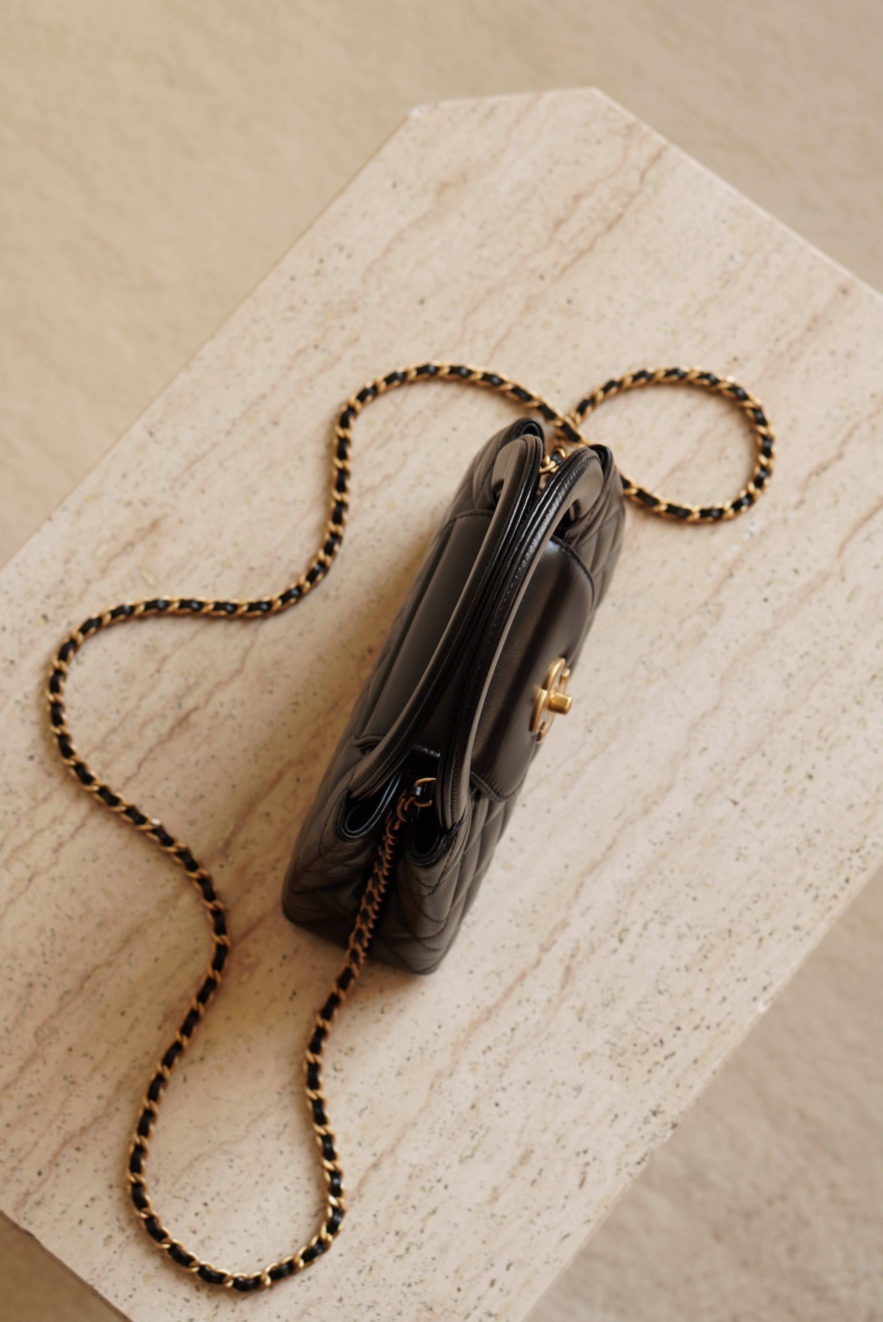 CHANEL 25C KELLY NANO | BLACK
