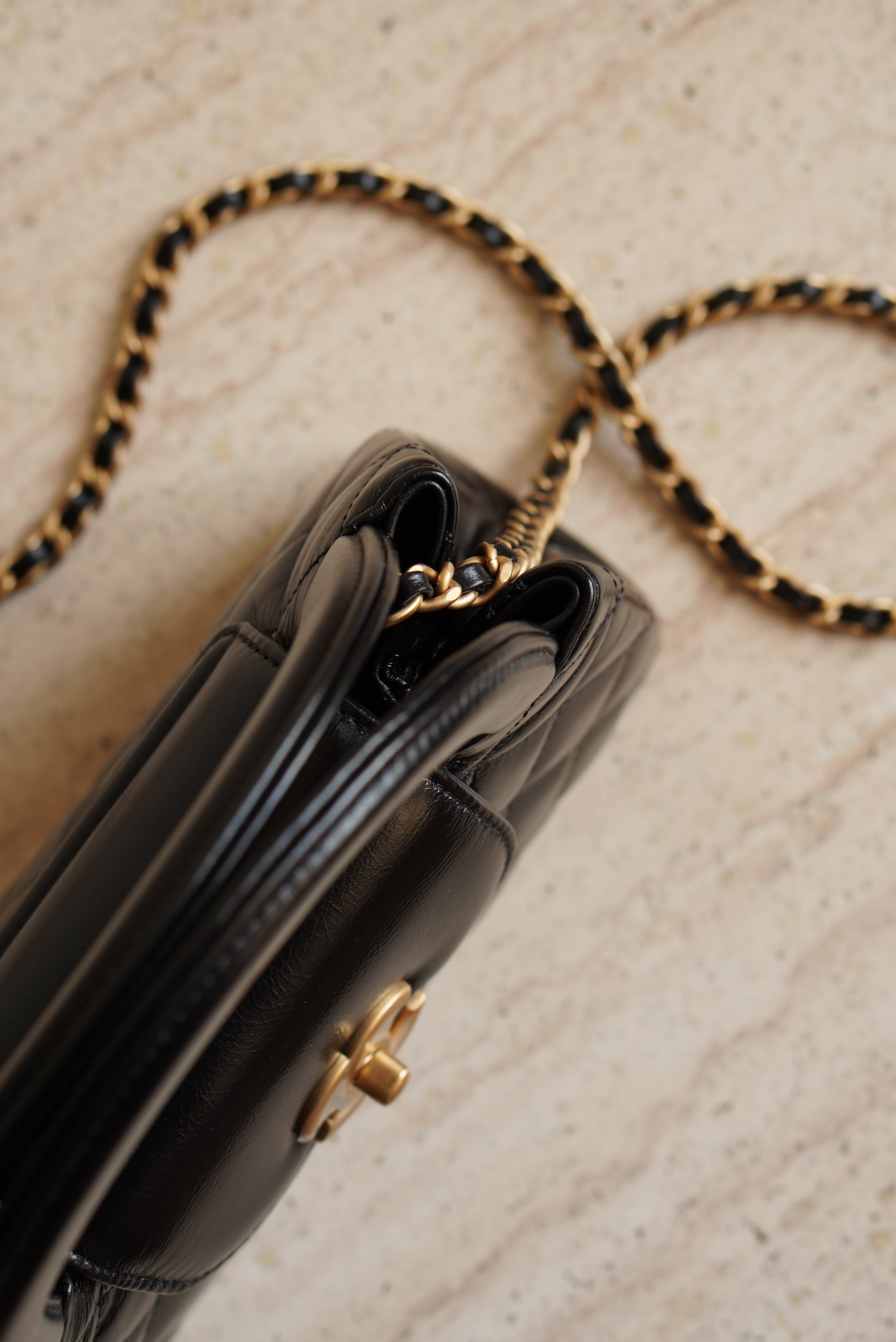 CHANEL 25C KELLY NANO | BLACK