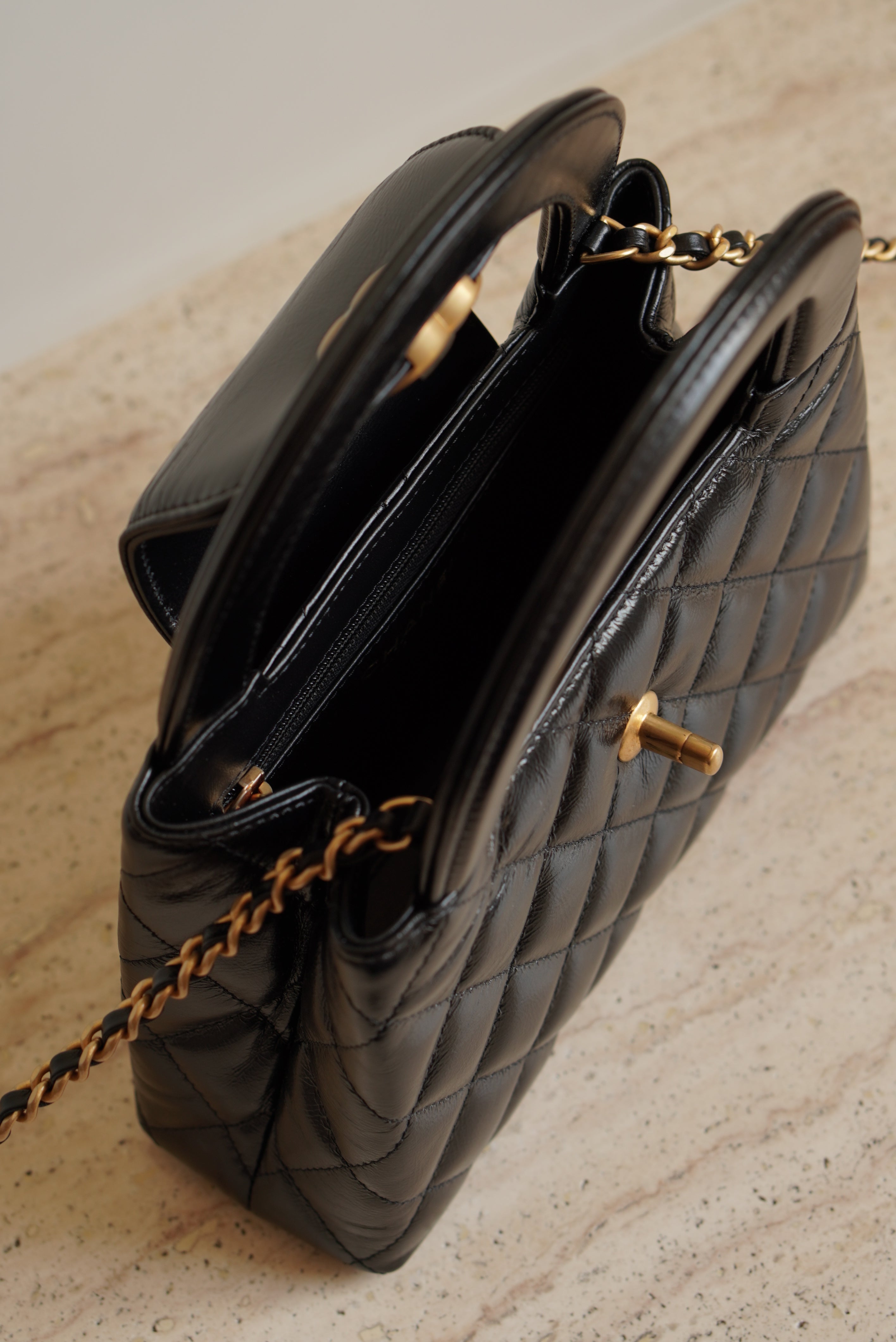 CHANEL 25C KELLY NANO | BLACK