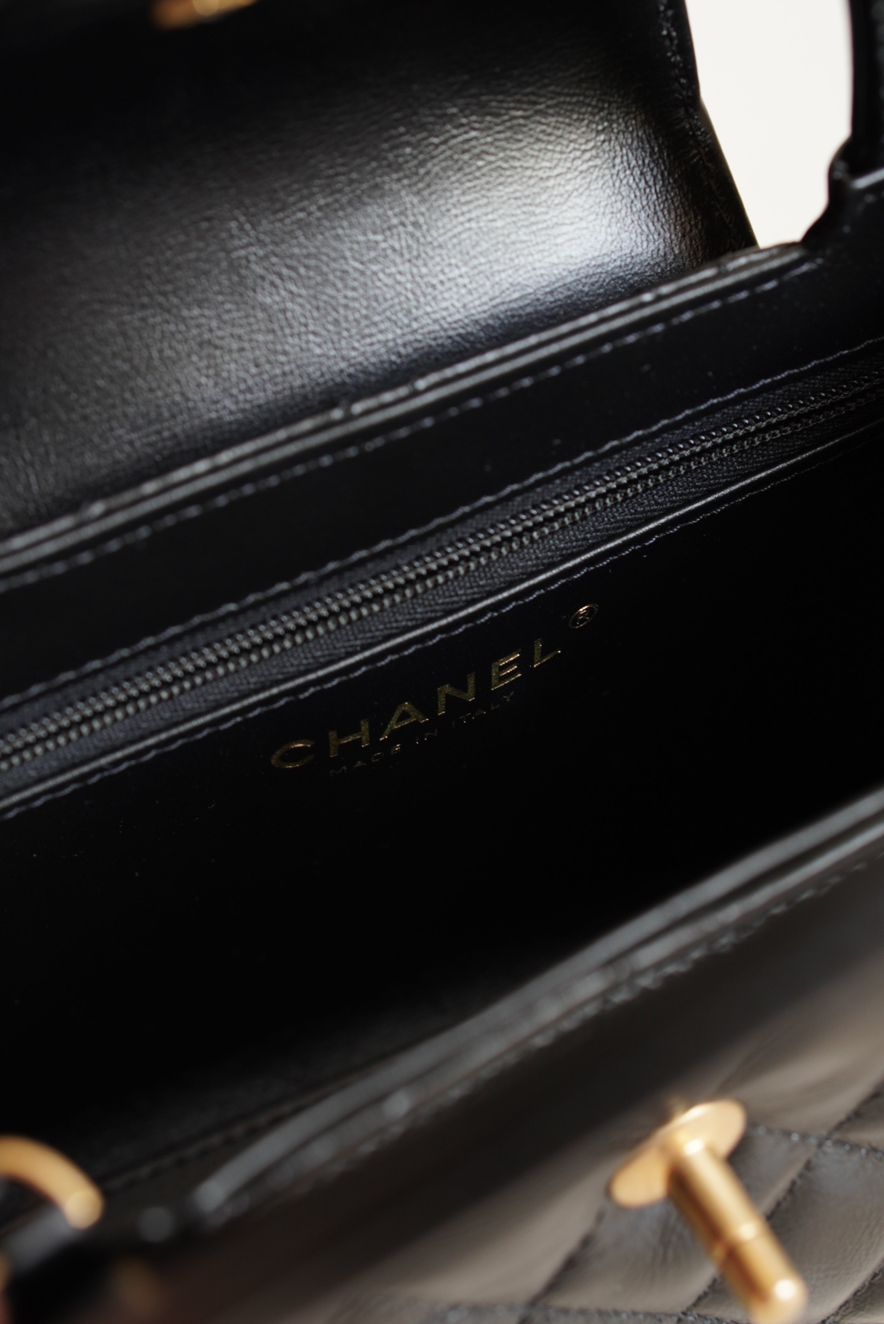 CHANEL 25C KELLY NANO | BLACK