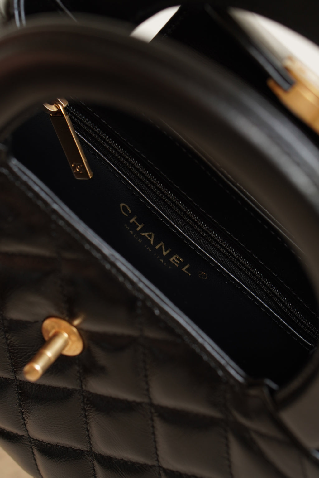 CHANEL 25C KELLY NANO | BLACK