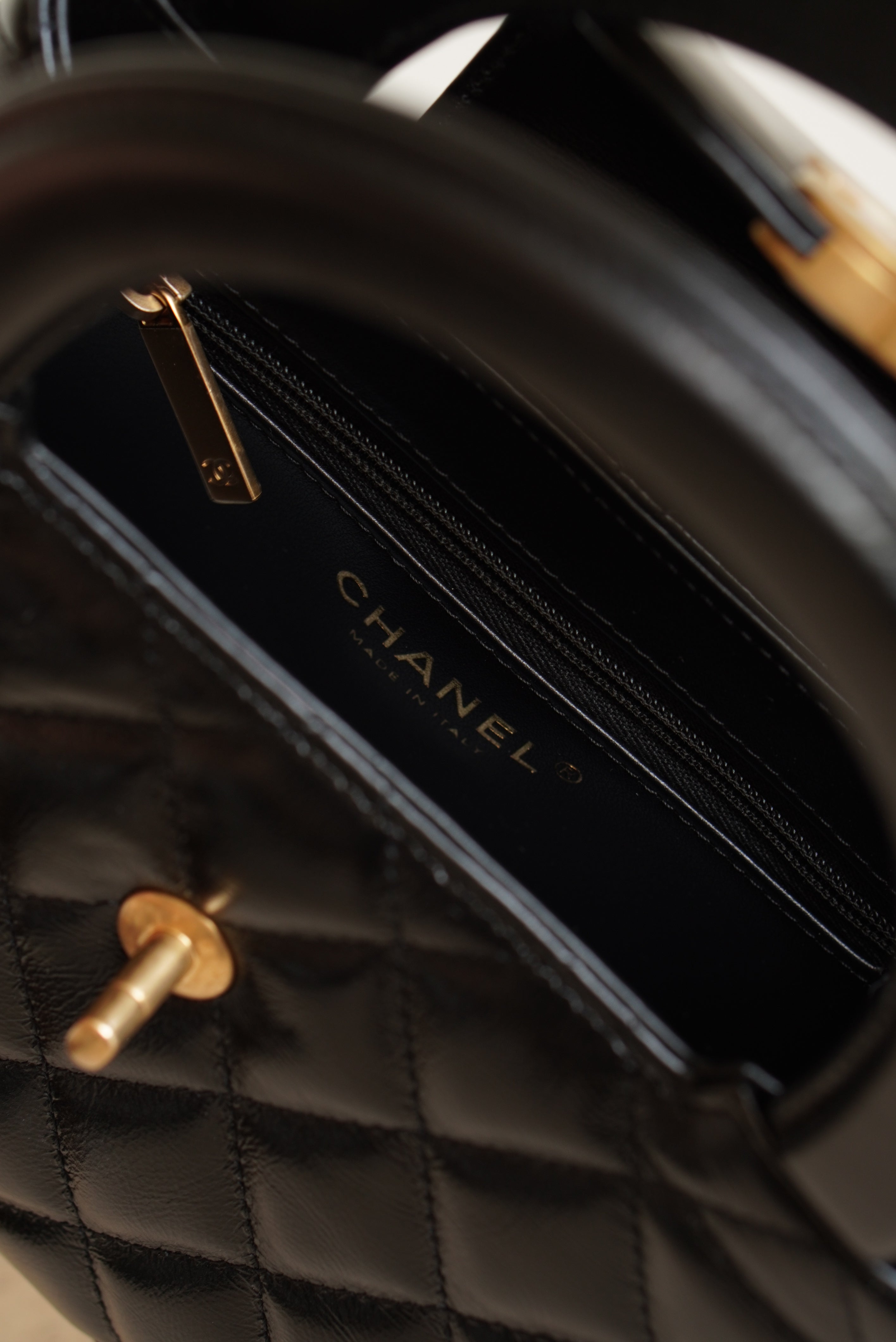 CHANEL 25C KELLY NANO | BLACK