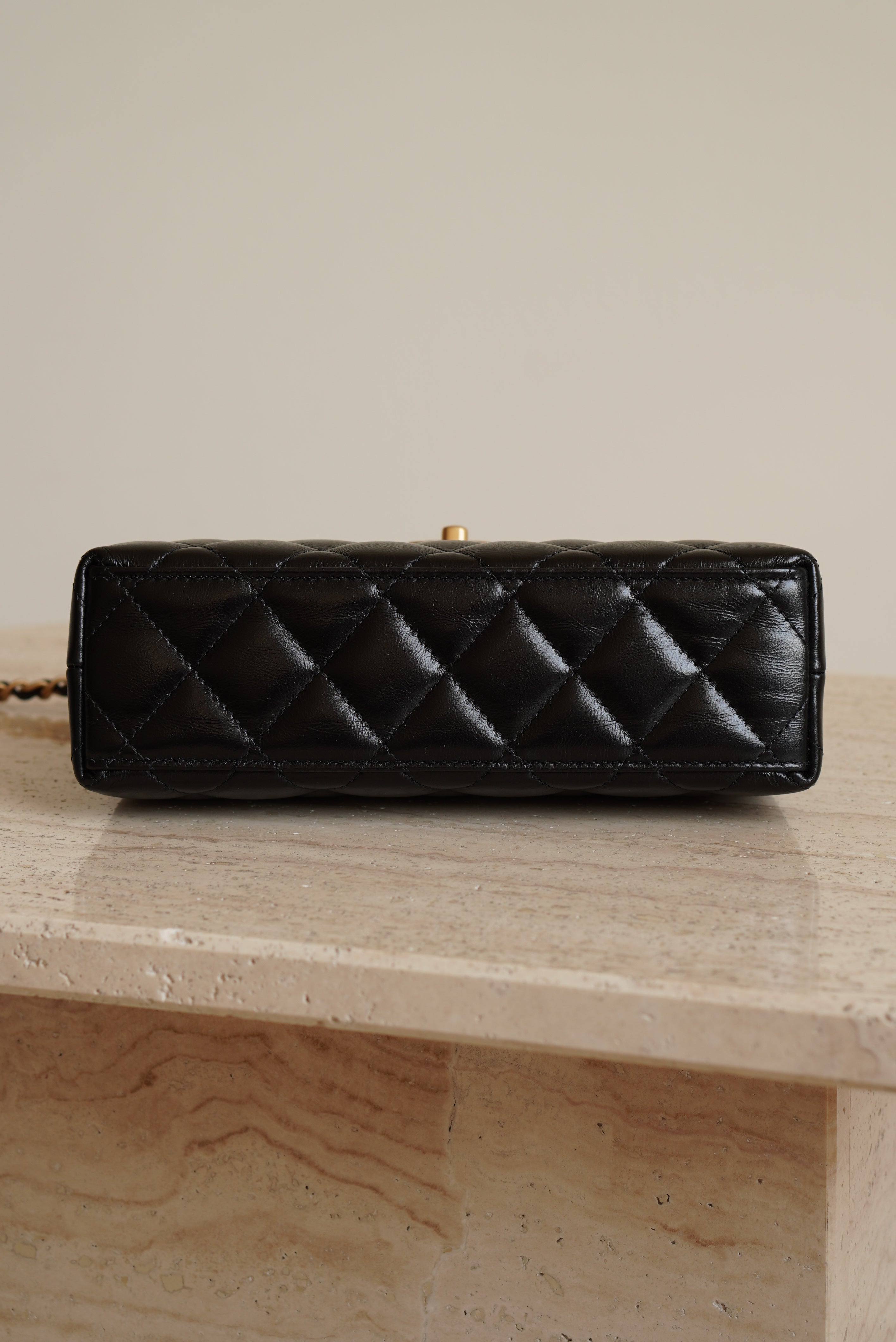 CHANEL 25C KELLY NANO | BLACK