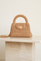 CHANEL 26C KELLY NANO | RAFFIA