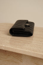 CHANEL LONG FLAP WALLET | BLACK
