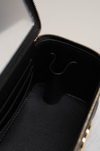 CHANEL LONG VANITY WITH CHAIN TOP HANDLE | BLACK