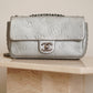 CHANEL LUCKY CHARMS SINGLE FLAP | SILVER