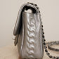 CHANEL LUCKY CHARMS SINGLE FLAP | SILVER