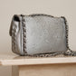 CHANEL LUCKY CHARMS SINGLE FLAP | SILVER