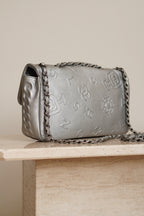 CHANEL LUCKY CHARMS SINGLE FLAP | SILVER