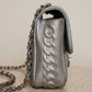CHANEL LUCKY CHARMS SINGLE FLAP | SILVER