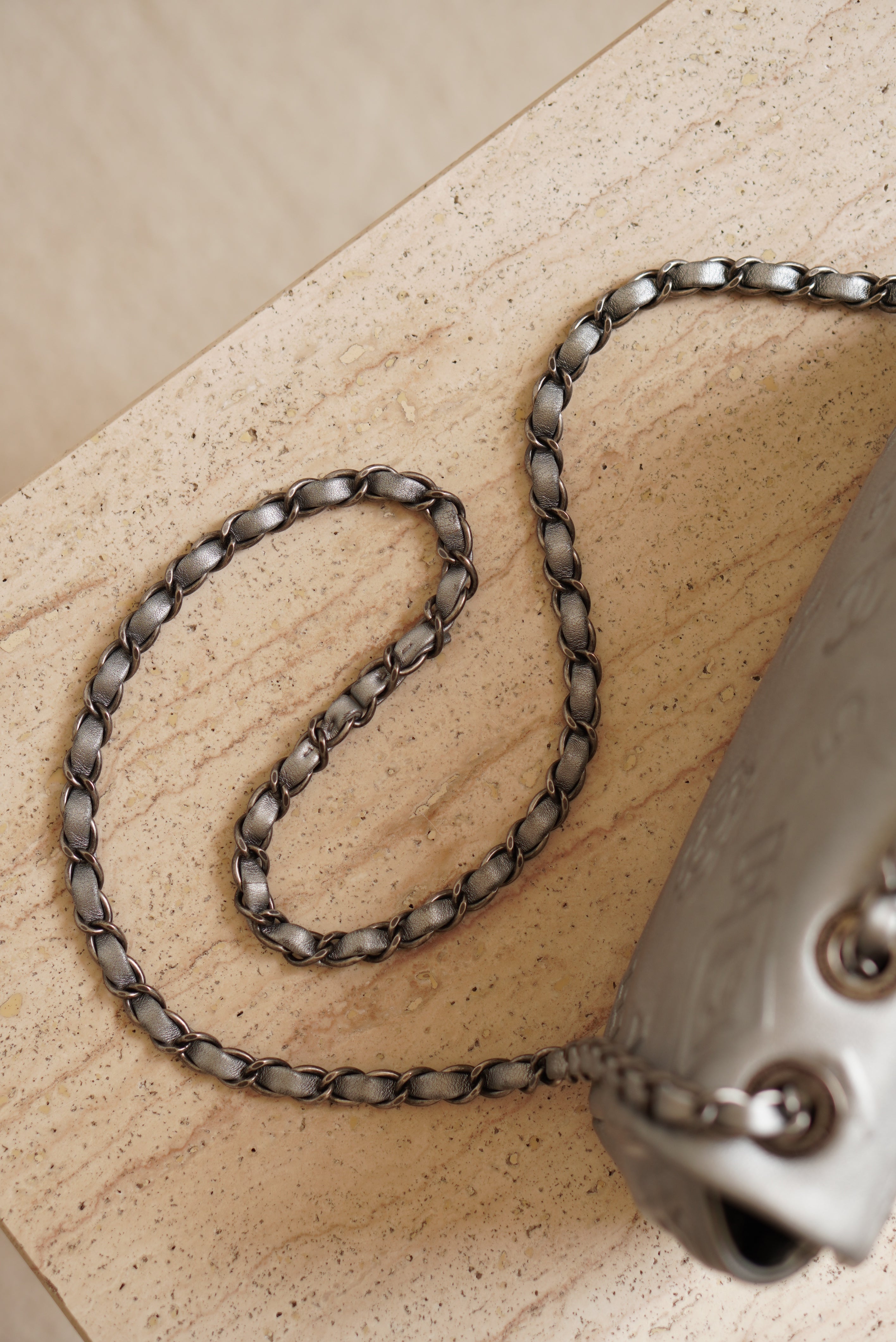 CHANEL LUCKY CHARMS SINGLE FLAP | SILVER