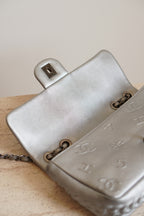 CHANEL LUCKY CHARMS SINGLE FLAP | SILVER