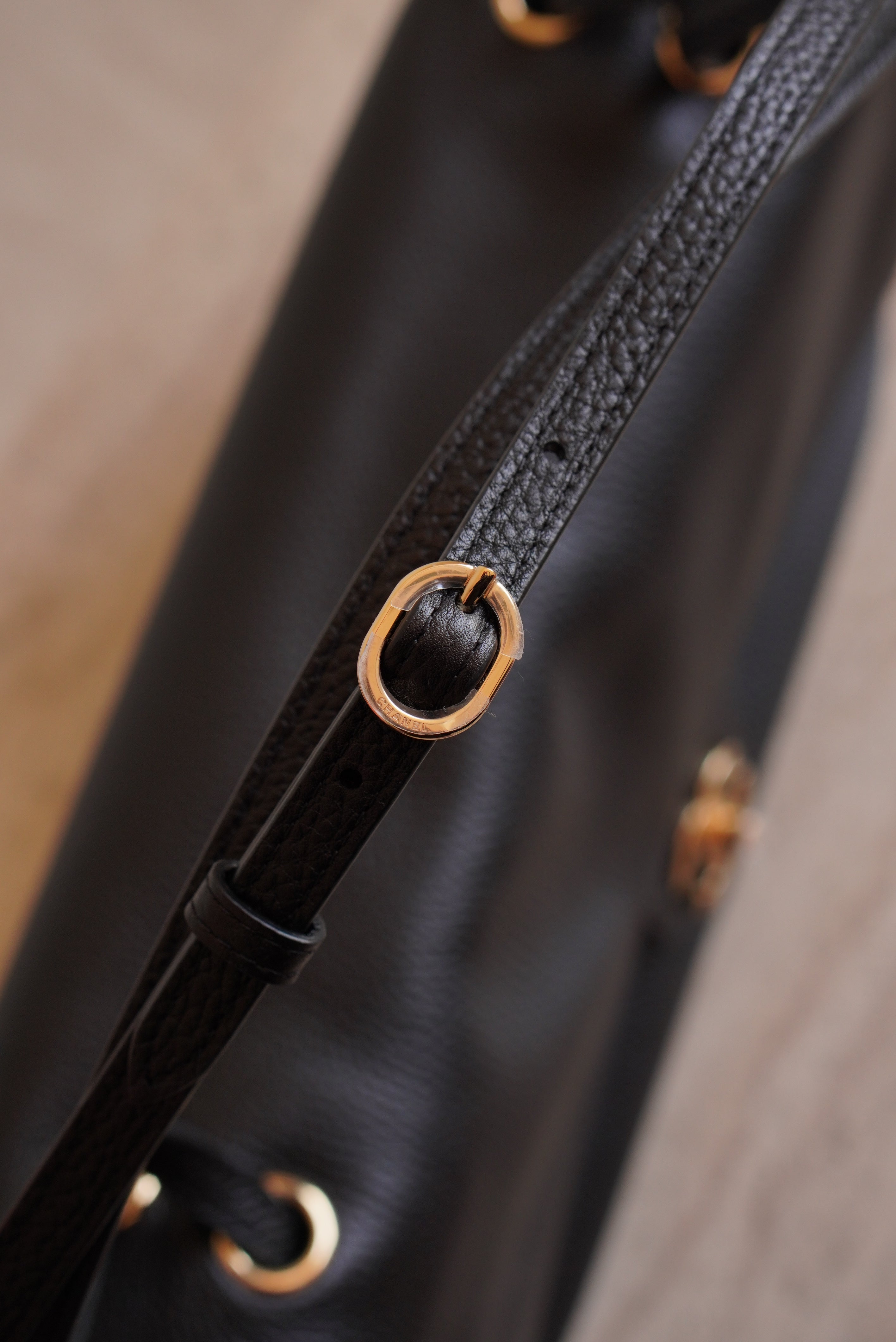 CHANEL 26S MAXI FLAP 32CM  | BLACK