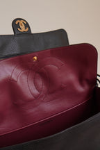 CHANEL 26S MAXI FLAP 32CM  | BLACK