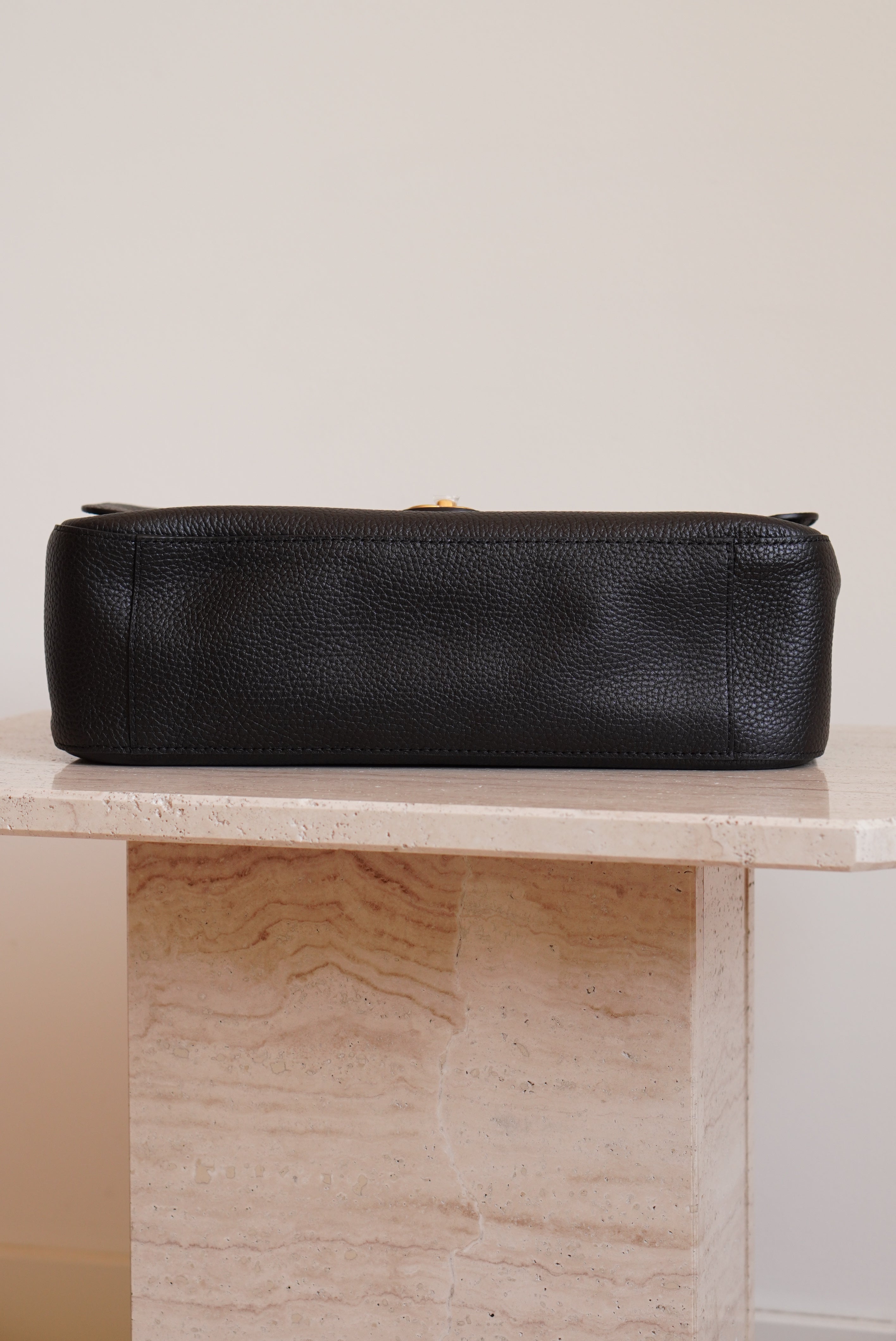 CHANEL 26S MAXI FLAP 32CM  | BLACK