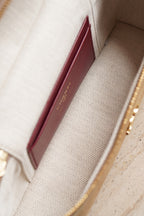 CHANEL CLASSIC 26A VANITY WITH CHAIN | BEIGE SUEDE