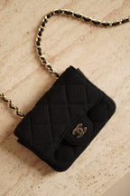CHANEL MINI BELT BAG | BLACK