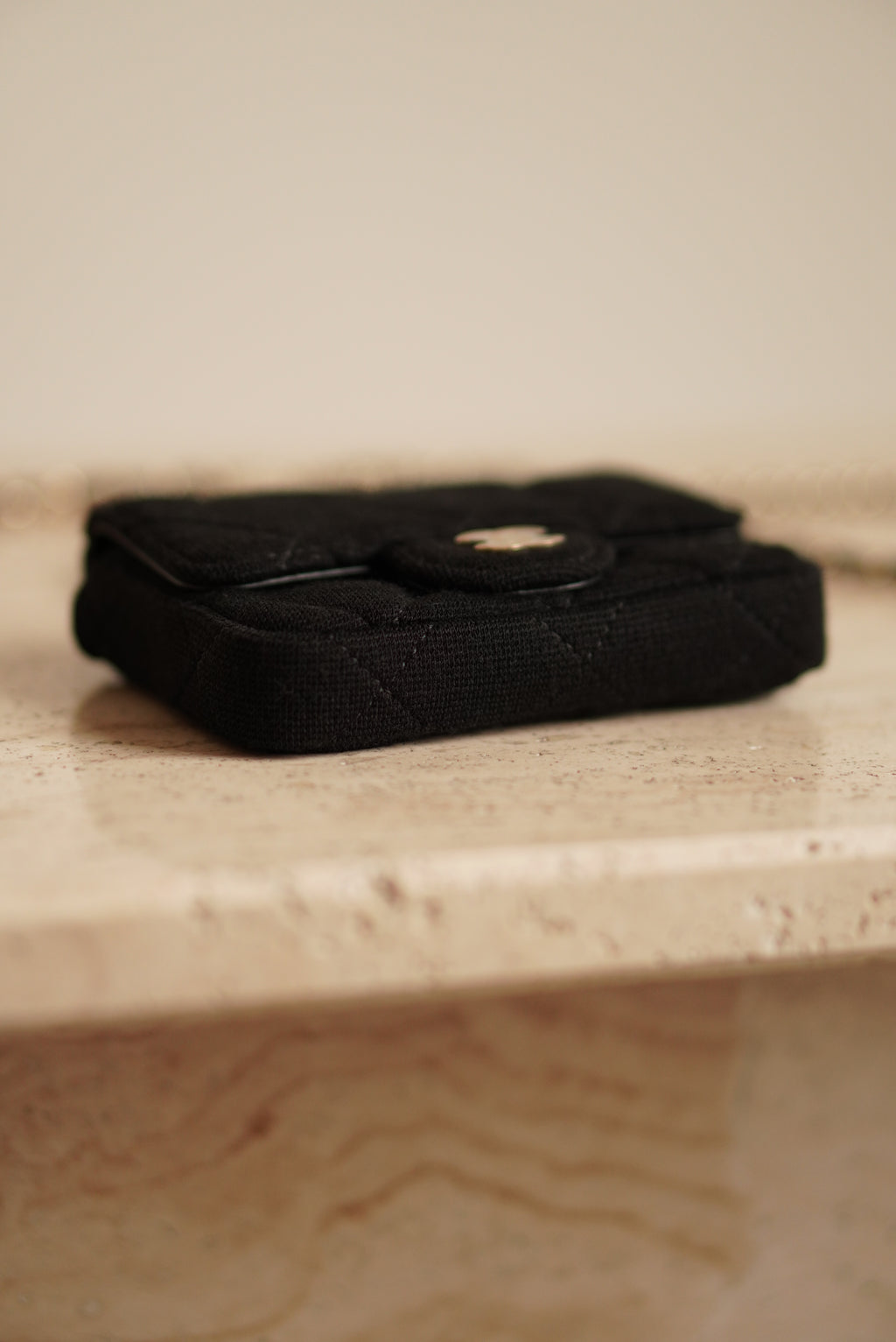 CHANEL MINI BELT BAG | BLACK
