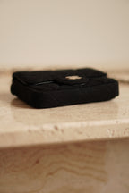 CHANEL MINI BELT BAG | BLACK