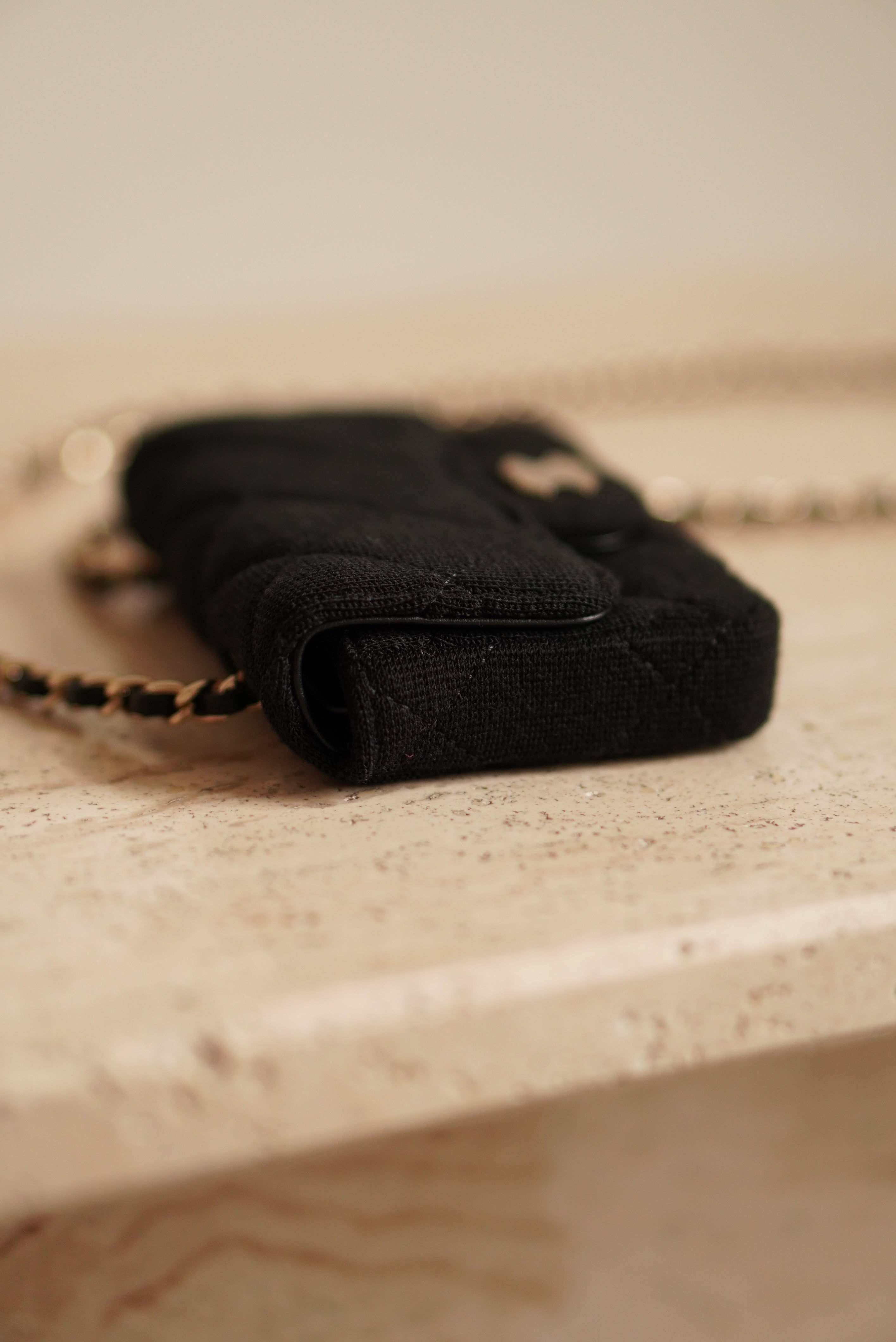 CHANEL MINI BELT BAG | BLACK