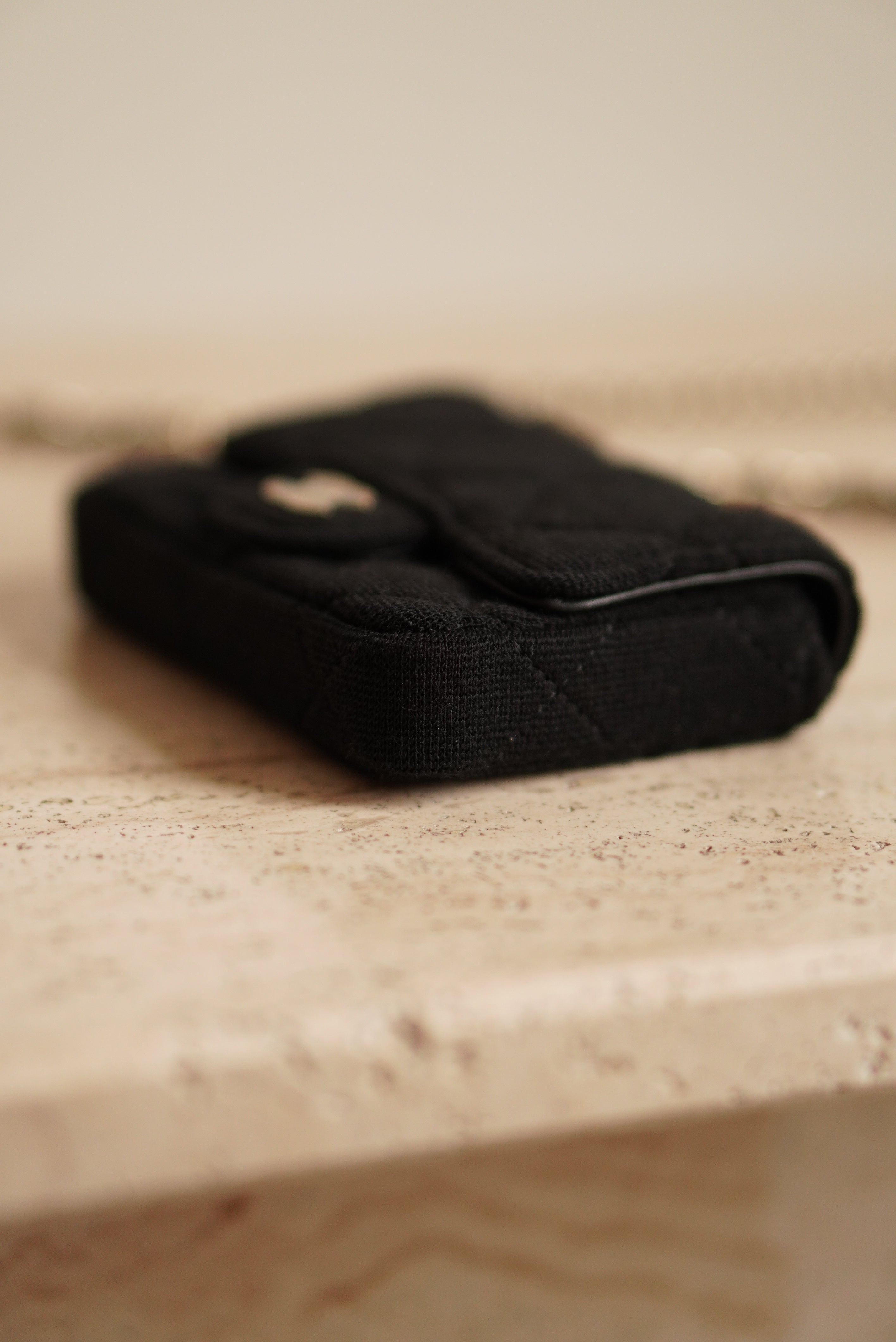 CHANEL MINI BELT BAG | BLACK