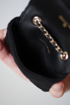 CHANEL MINI BELT BAG | BLACK