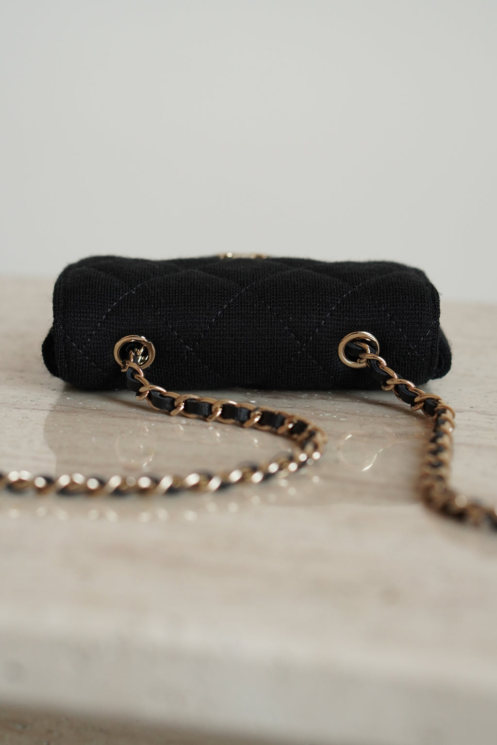 CHANEL MINI BELT BAG | BLACK