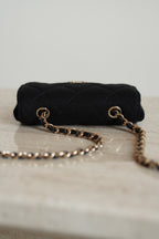 CHANEL MINI BELT BAG | BLACK