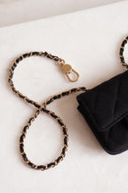 CHANEL MINI BELT BAG | BLACK