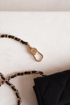 CHANEL MINI BELT BAG | BLACK