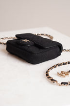 CHANEL MINI BELT BAG | BLACK