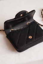 CHANEL MINI BELT BAG | BLACK