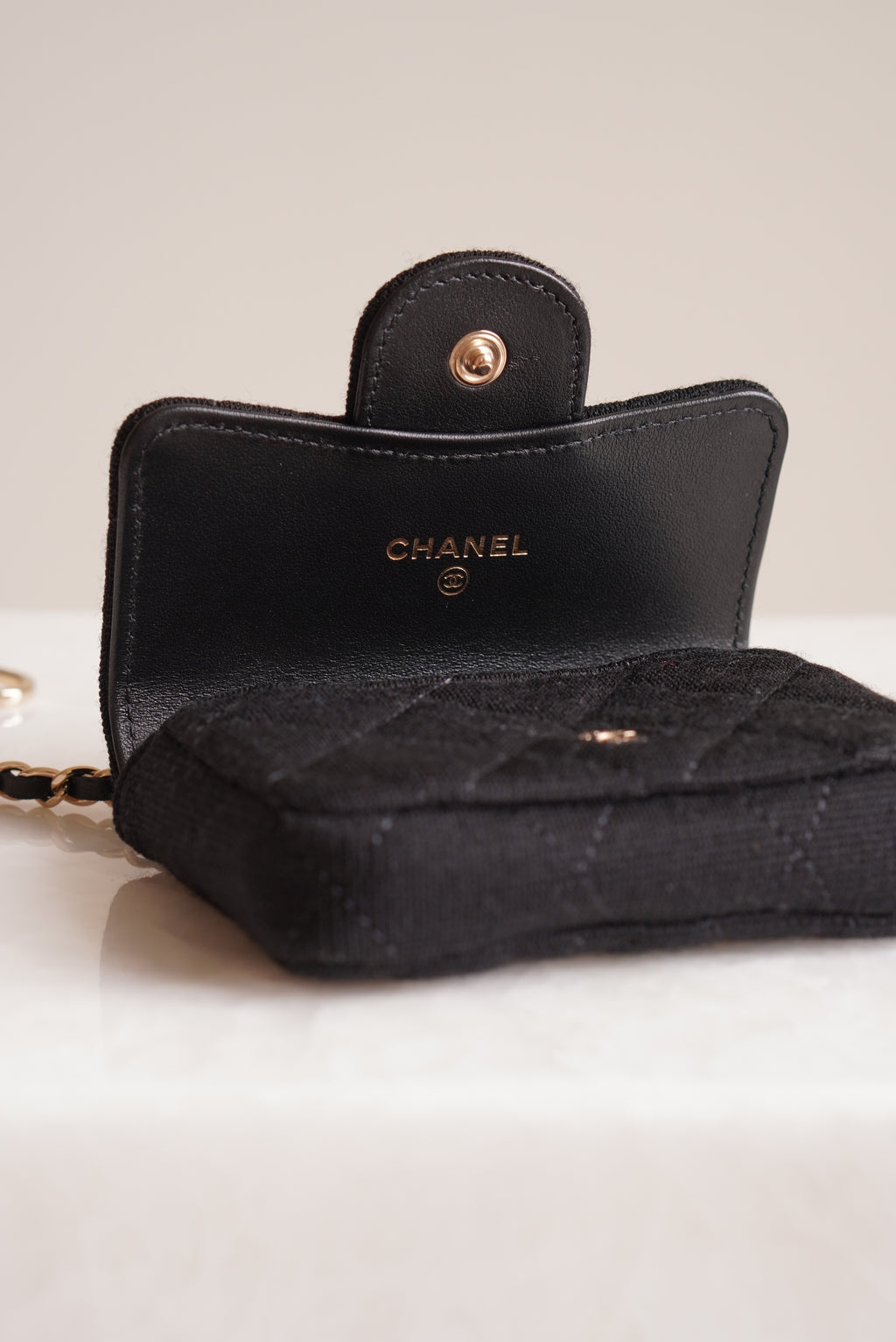 CHANEL MINI BELT BAG | BLACK